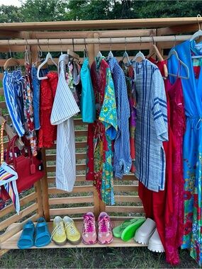 Vibrant Vintage 70s Wrangler Eclectic Surf Coach Patagonia Levi Maeve Summer Fun